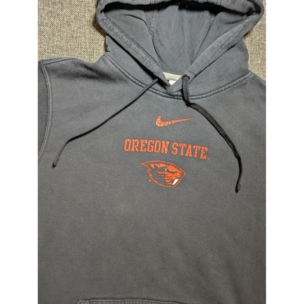 Nike Oregon State Beavers Hoodie Black Sweatshirt Adult Small Black NCAA Sports